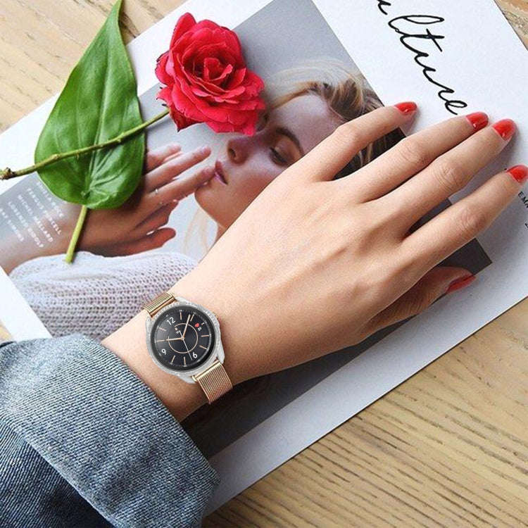 For Samsung Galaxy Watch 3 41mm Single Row Diamond PC Watch Case(Transparent)