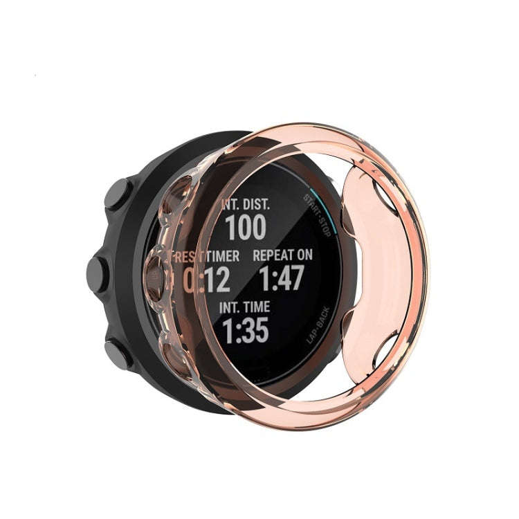 For Garmin Swim 2 TPU Protective Case(Transparent Orange)