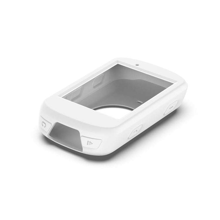 For Garmin Edge 530 Stopwatch Silicone Case(White)