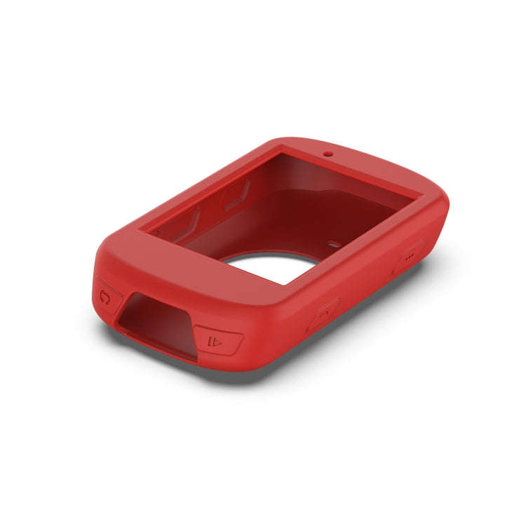 For Garmin Edge 530 Stopwatch Silicone Case(Red)