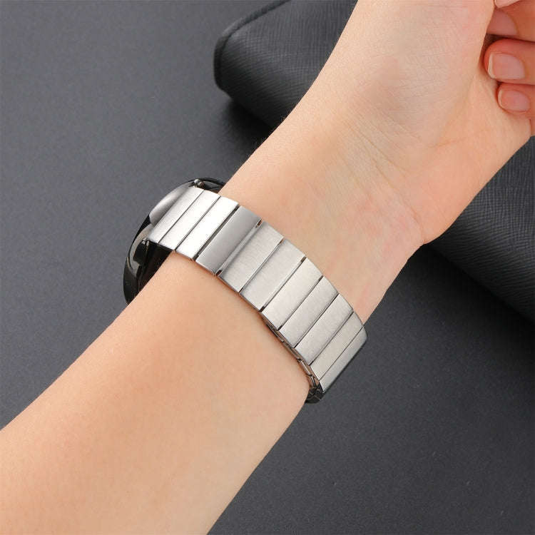 22mm Universal Magnetic Attraction Steel Watch Band(Black)