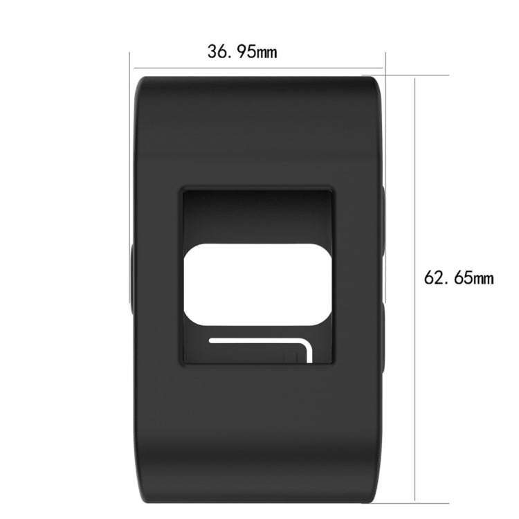 For Fitbit Surge Full Coverage Silicone Watch Case(White)