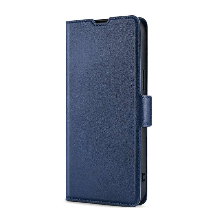 For Sony Xperia Pro-I Ultra-thin Voltage Side Buckle Flip Leather Case(Blue)