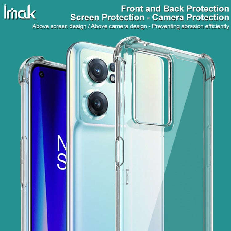 For OnePlus Nord CE 2 5G imak All-inclusive Shockproof Airbag TPU Case with Screen Protector(Tran...