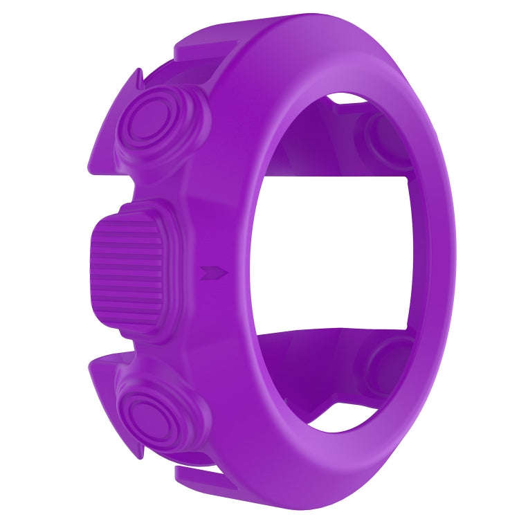 For Garmin Fenix 2 Silicone Protective Case(Purple)