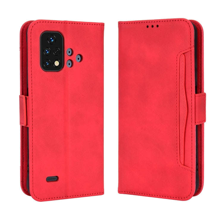 For Umidigi Bison X10S / X10S NFC Skin Feel Calf Pattern Leather Phone Case(Red)