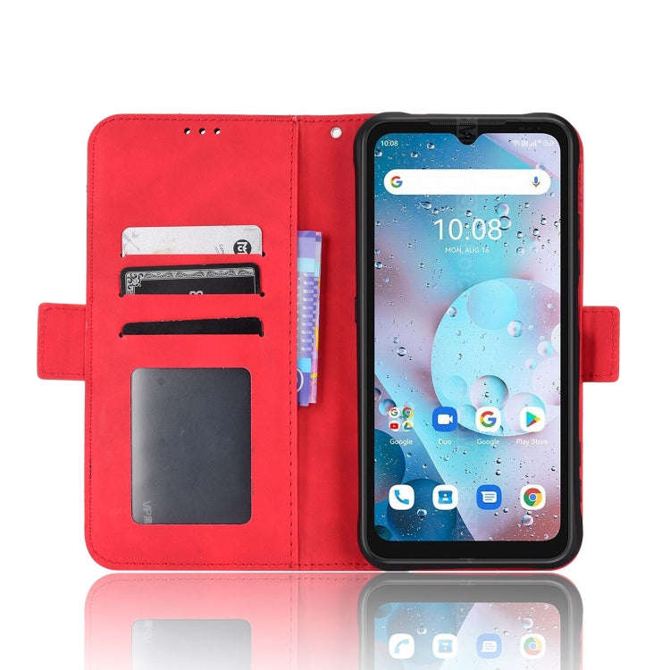 For Umidigi Bison X10S / X10S NFC Skin Feel Calf Pattern Leather Phone Case(Red)