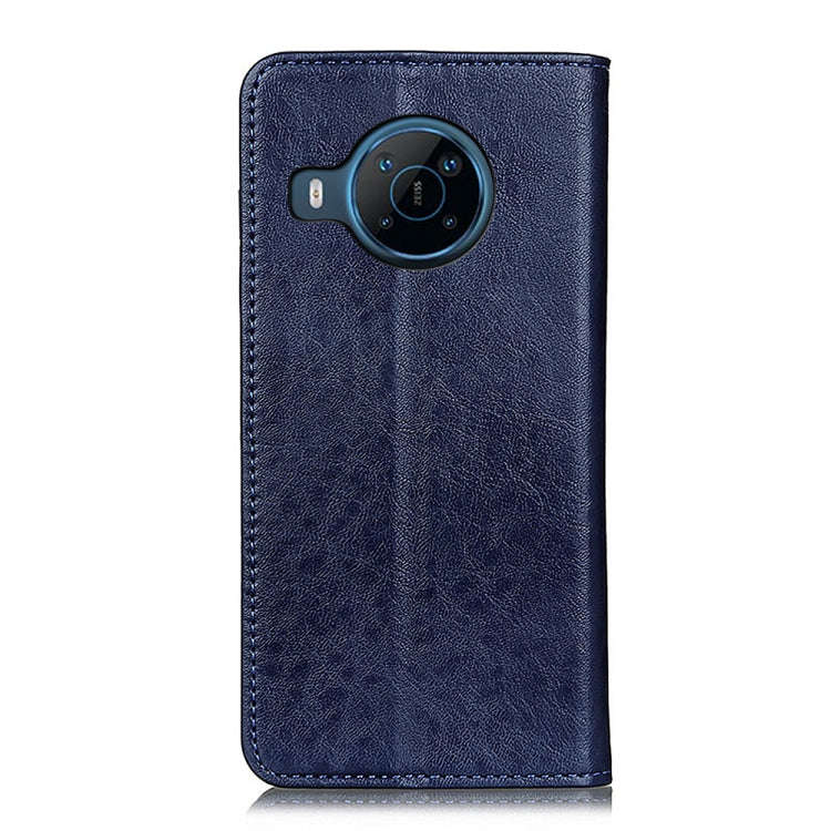 For Nokia X100 Magnetic Crazy Horse Texture Leather Phone Case(Blue)