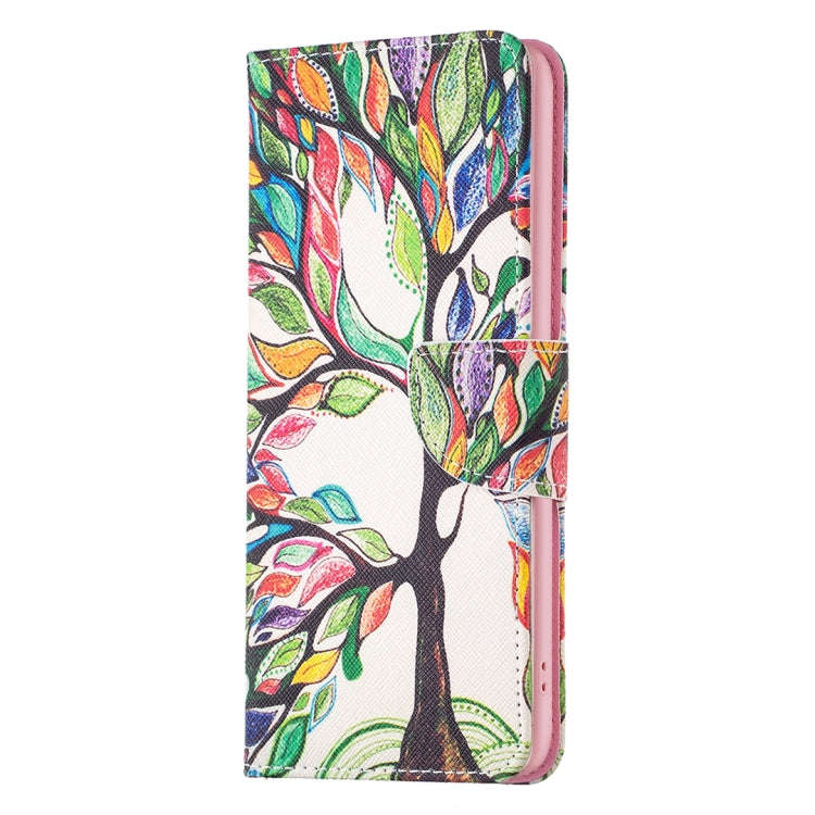 For Sony Xperia 1 III Drawing Pattern Leather Phone Case(Tree Life)