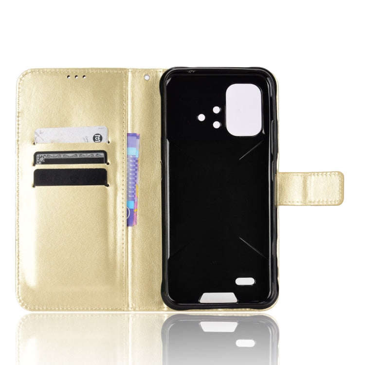 For Umidigi Bison X10G / X10G NFC Crazy Horse Texture Horizontal Flip Phone Leather Case(Gold)