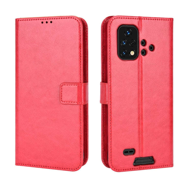 For Umidigi Bison X10G / X10G NFC Crazy Horse Texture Horizontal Flip Phone Leather Case(Red)