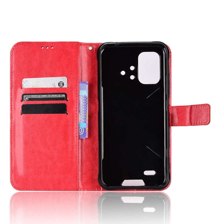 For Umidigi Bison X10G / X10G NFC Crazy Horse Texture Horizontal Flip Phone Leather Case(Red)