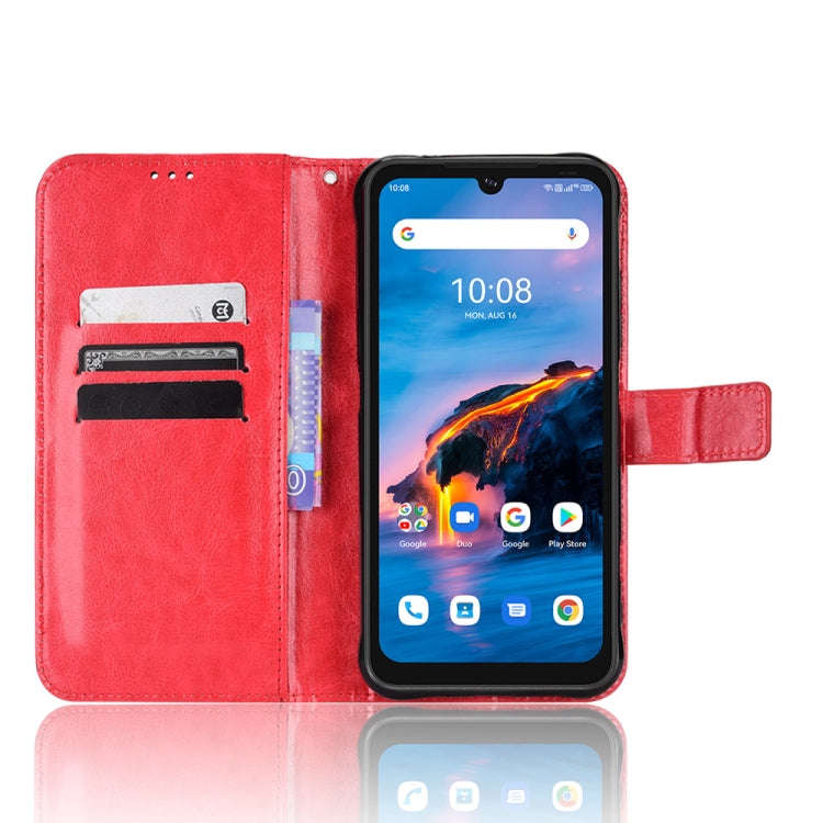 For Umidigi Bison X10G / X10G NFC Crazy Horse Texture Horizontal Flip Phone Leather Case(Red)