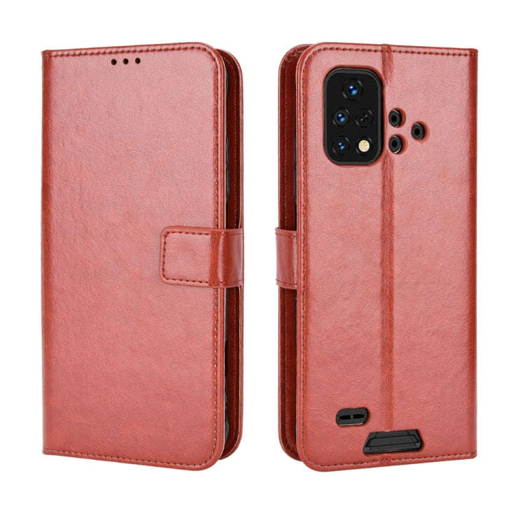 For Umidigi Bison X10G / X10G NFC Crazy Horse Texture Horizontal Flip Phone Leather Case(Brown)