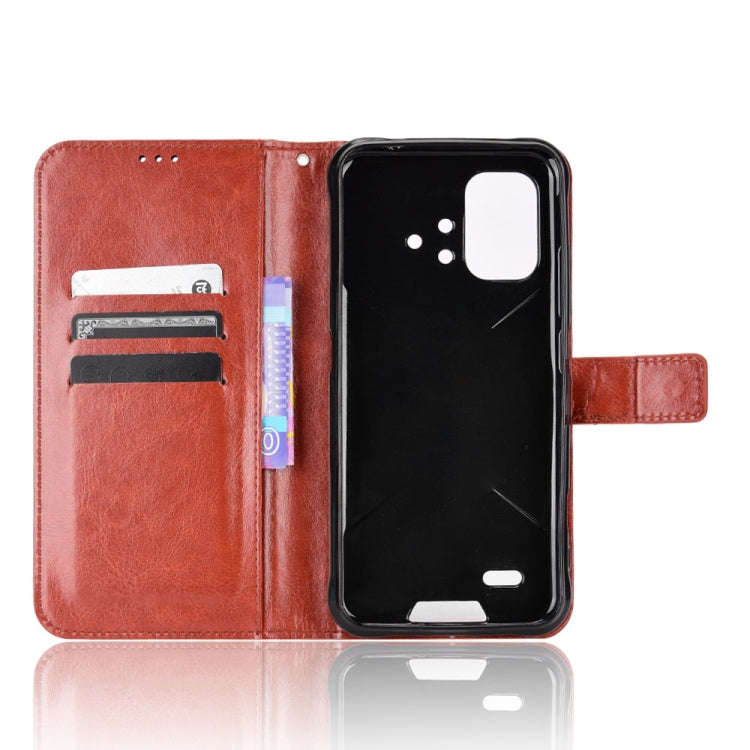 For Umidigi Bison X10G / X10G NFC Crazy Horse Texture Horizontal Flip Phone Leather Case(Brown)