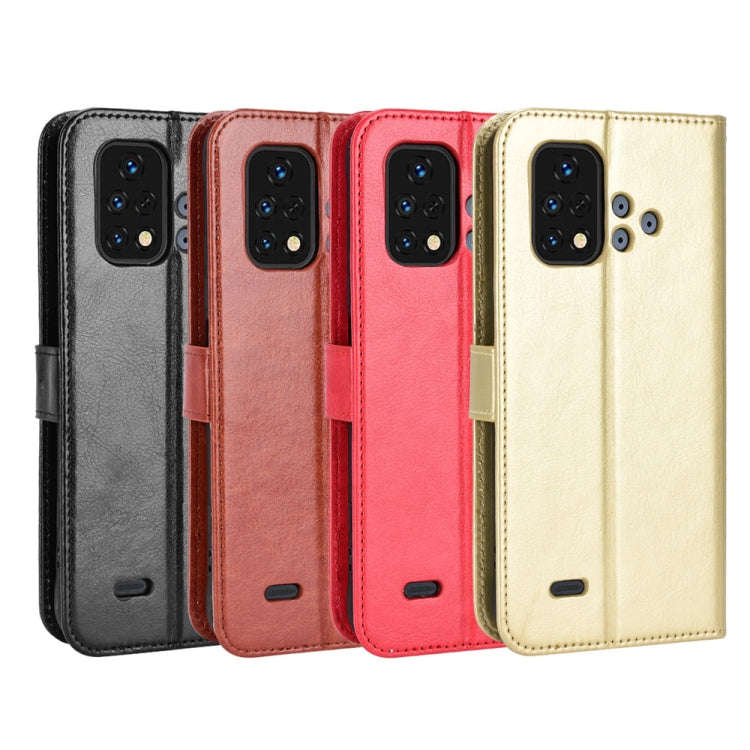 For Umidigi Bison X10S / X10S NFC Crazy Horse Texture Horizontal Flip Phone Leather Case(Brown)