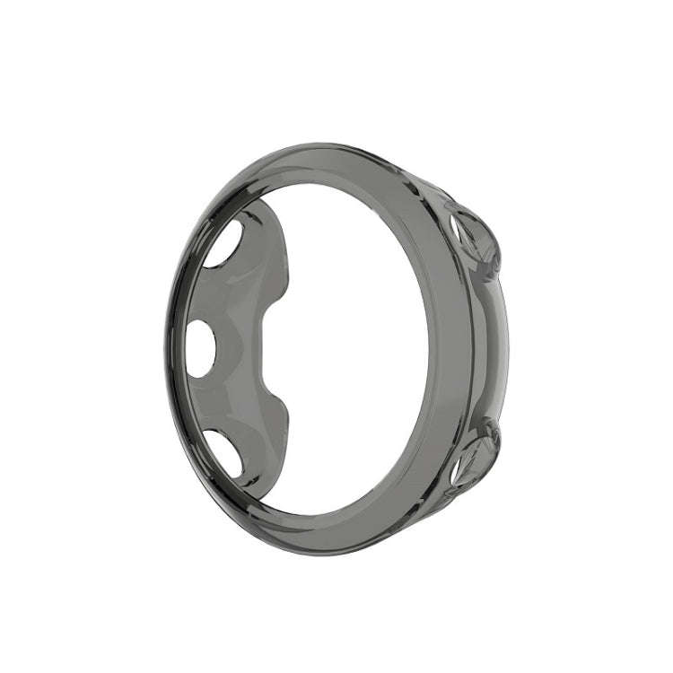 For Garmin Forerunner 45S TPU Protective Shell(Transparent Black)