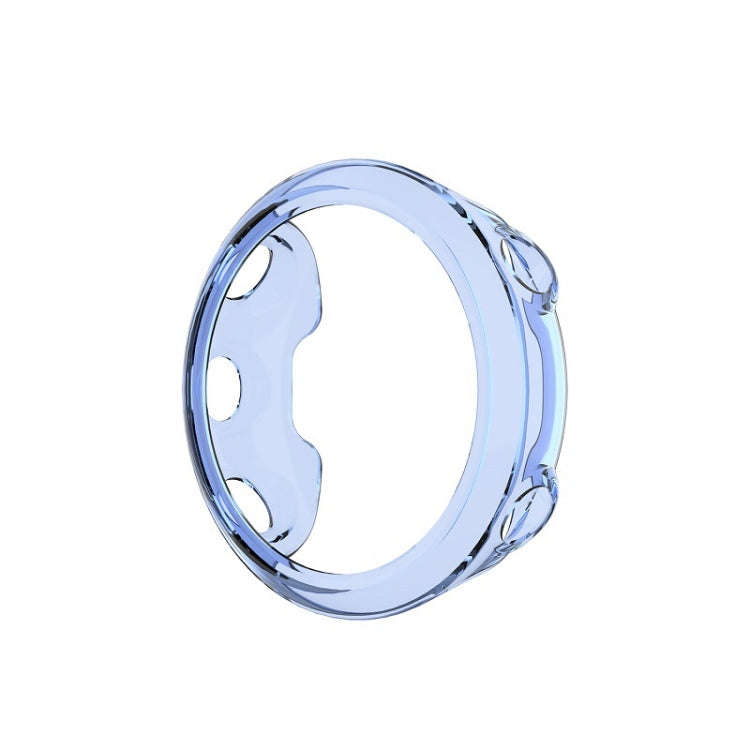 For Garmin Forerunner 45S TPU Protective Shell(Clear Blue)