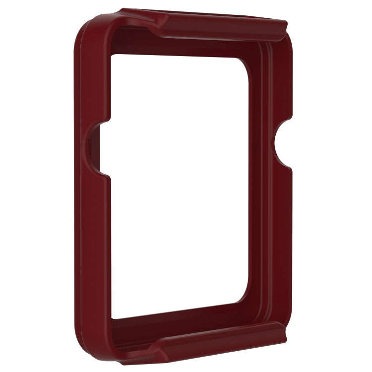 For Garmin Vivoactive Silicone Protective Case(Red Wine)