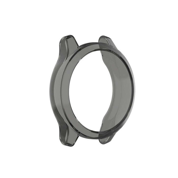 For Garmin Vivomove Luxe & Style TPU Protective Shell(Transparent Black)