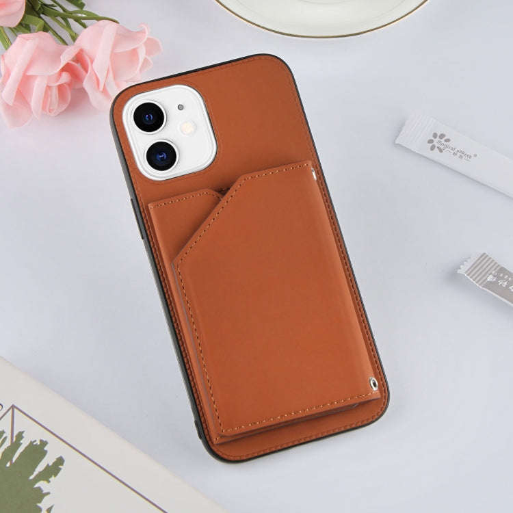 For Infinix Note 10 Pro Skin Feel PU + TPU + PC Phone Case(Brown)