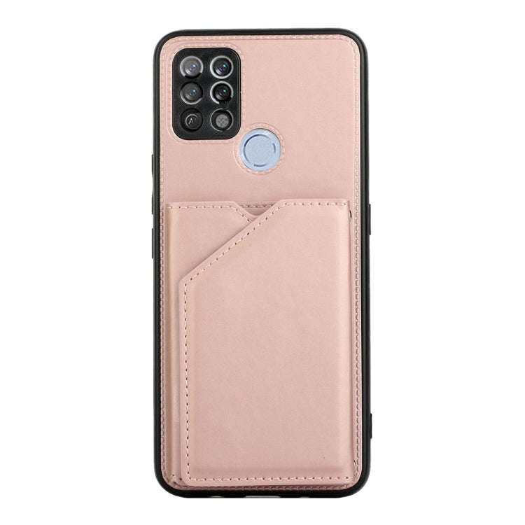 For Tecno Pova Skin Feel PU + TPU + PC Phone Case(Rose Gold)