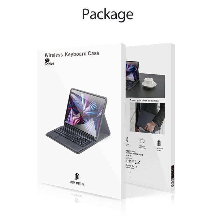 DUX DUCIS Bluetooth Keyboard Leather Case with Touchpad & Smart Sleep Function For iPad Air 4/5 /...