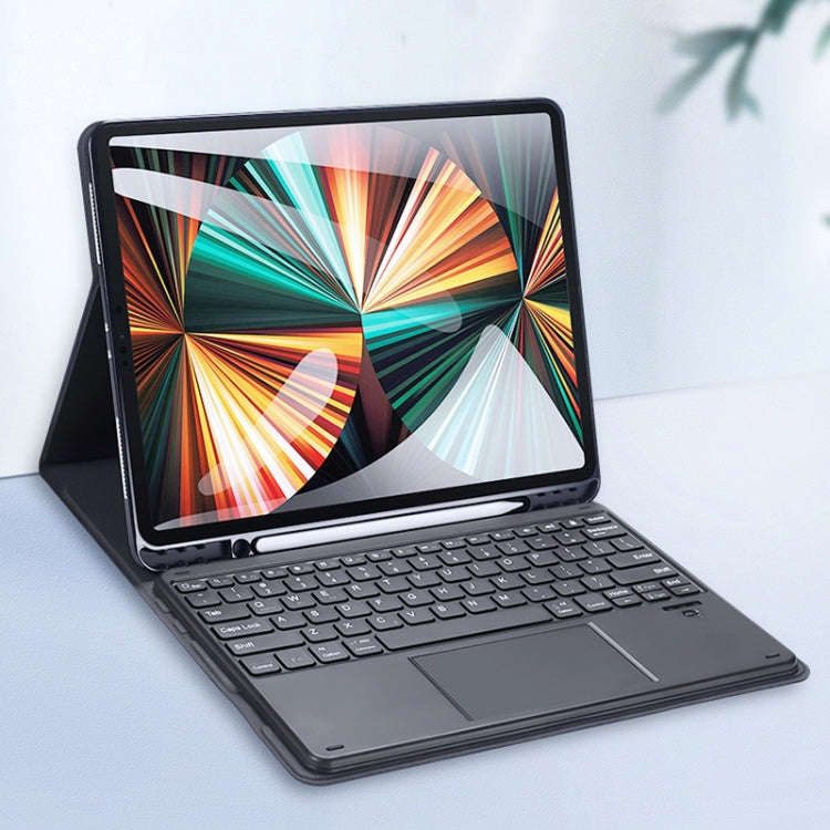 DUX DUCIS Bluetooth Keyboard Leather Case with Touchpad & Smart Sleep Function For iPad Pro 12.9 ...