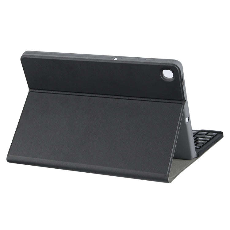 Square Cap Bluetooth Keyboard Leather Case with Pen Slot for Samsung Galaxy Tab S6 Lite(Green)