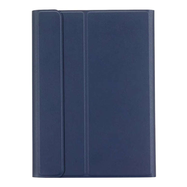 Round Cap Bluetooth Keyboard Leather Case with Pen Slot for Samsung Galaxy Tab S6 Lite, Specifica...