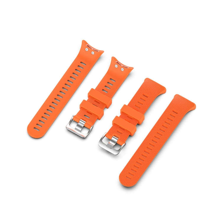 For Garmin Forerunner 45 & 45S Silicone Watch Band(Orange)