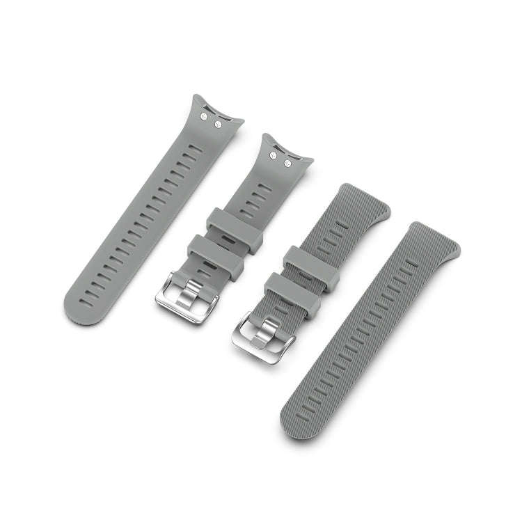 For Garmin Forerunner 45 & 45S Silicone Watch Band(Gray)
