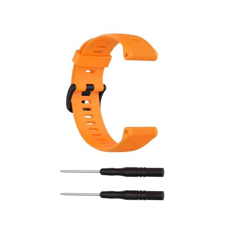 For Garmin Forerunner 945 Silicone Watch Band(Orange)