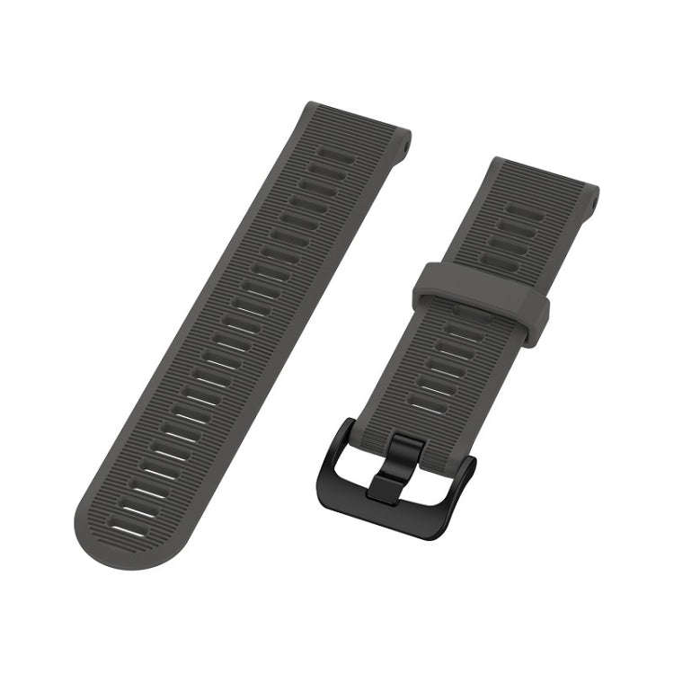 For Garmin Forerunner 945 Silicone Watch Band(Gray)
