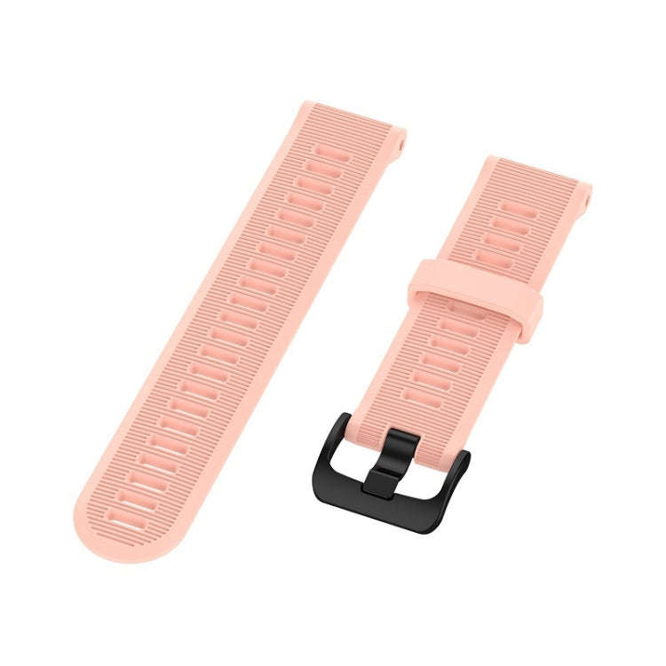 For Garmin Forerunner 945 Silicone Watch Band(Light Powder)