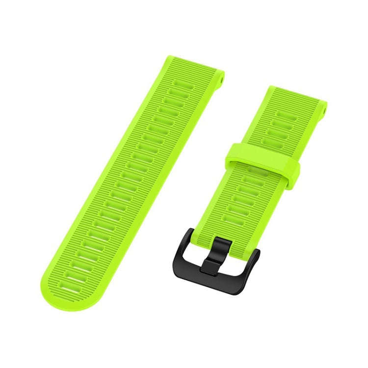 For Garmin Forerunner 945 Silicone Watch Band(Lime)