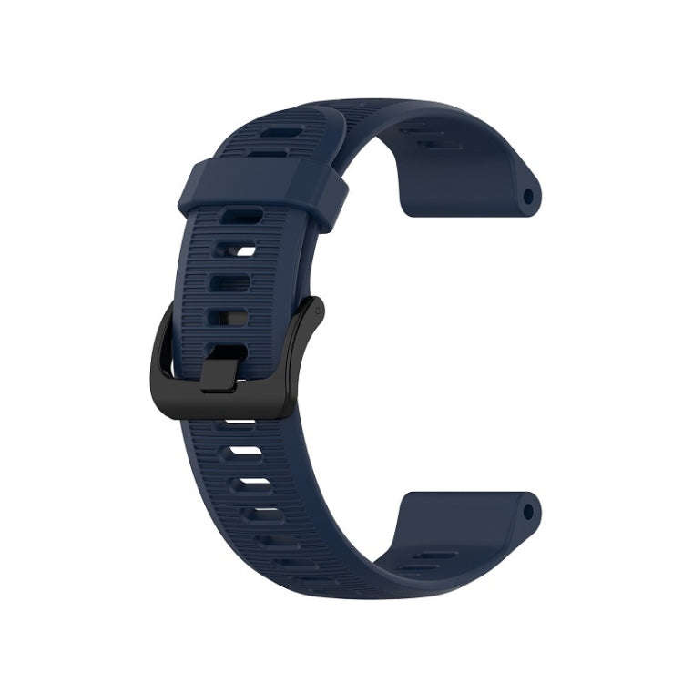 For Garmin Forerunner 945 Silicone Watch Band(Midnight Blue)