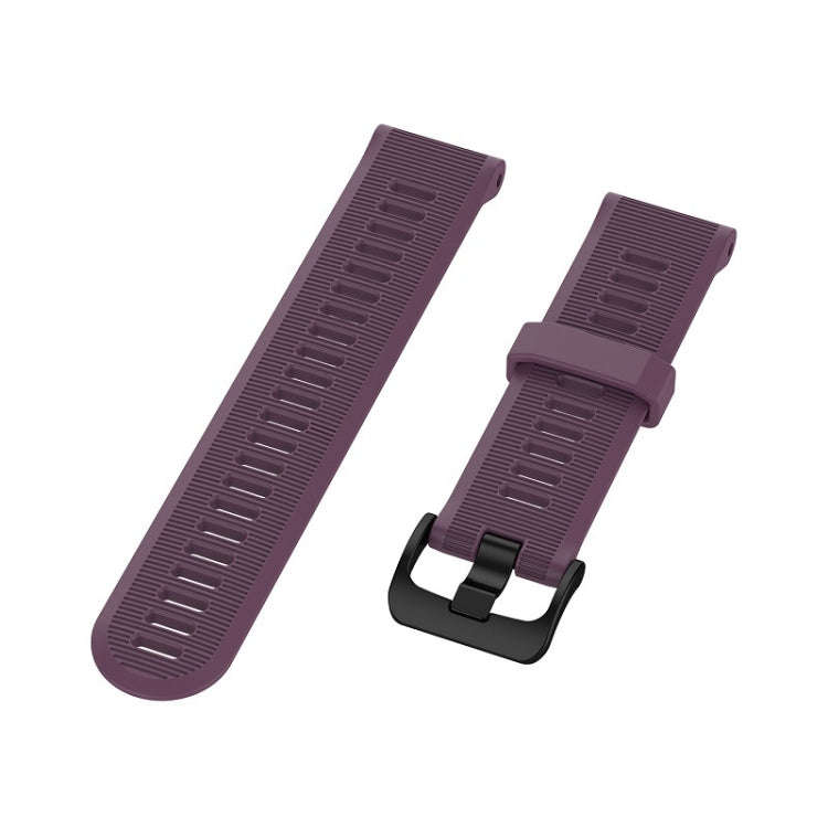 For Garmin Forerunner 945 Silicone Watch Band(Purple)