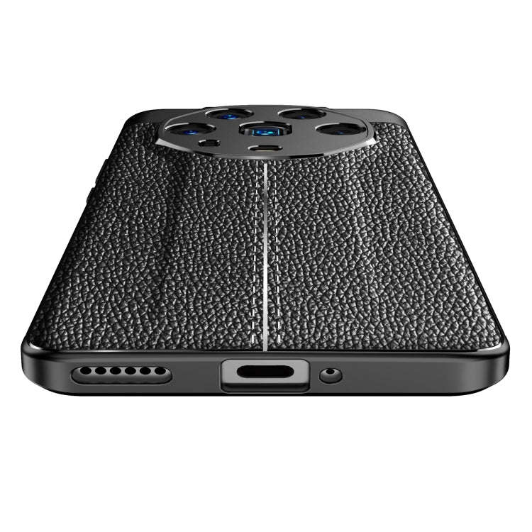 For Honor Magic4 Ultimate Litchi Texture Shockproof TPU Phone Case(Blue)