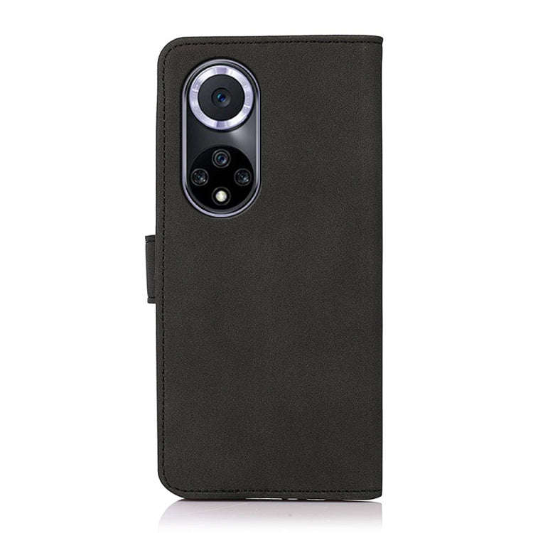 For Honor 50 / Huawei nova 9 KHAZNEH Matte Texture Leather Phone Case(Black)