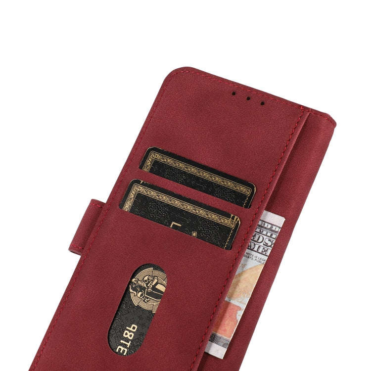For Honor 50 / Huawei nova 9 KHAZNEH Matte Texture Leather Phone Case(Red)