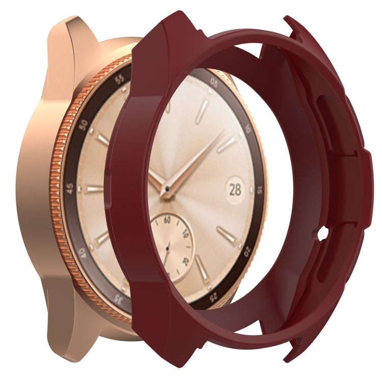 For Galaxy Watch 42mm Silicone Case(Red Wine)