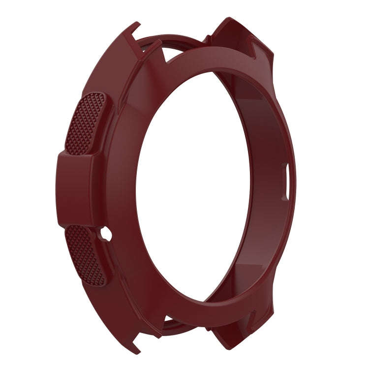 For Galaxy Watch 42mm Silicone Case(Red Wine)