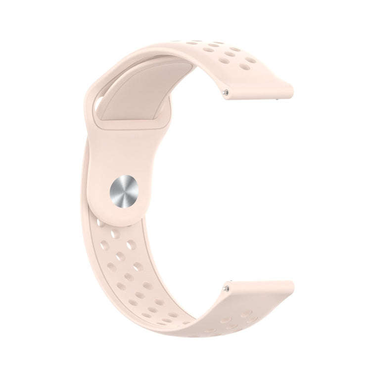 For Galaxy SM R800 46mm Silicone Breathable Watch Band(Light Pink)