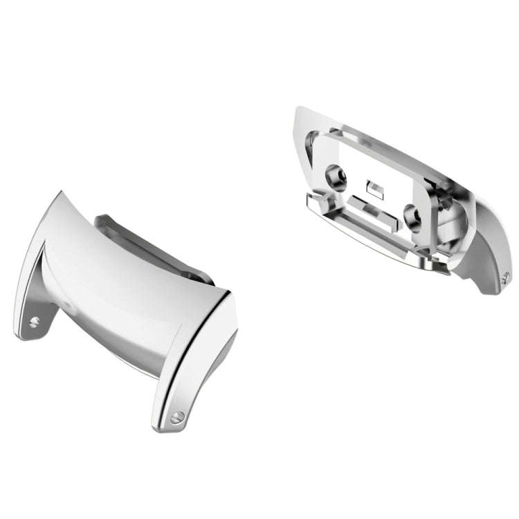 For Galaxy Fit 2 R360 Strap Metal Head(Silver)