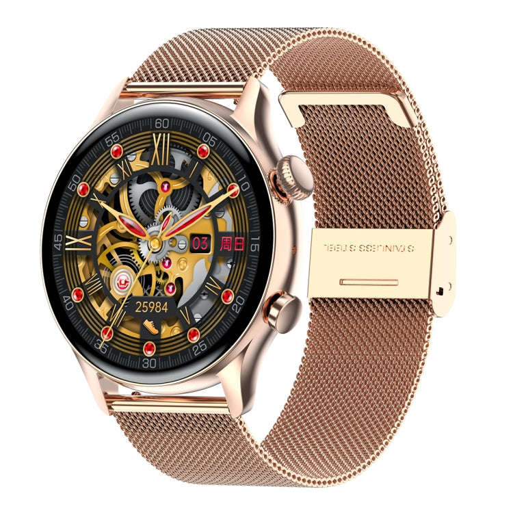 HK8Pro 1.36 inch AMOLED Screen Steel Strap Smart Watch, Support NFC Function / Blood Oxygen Monit...