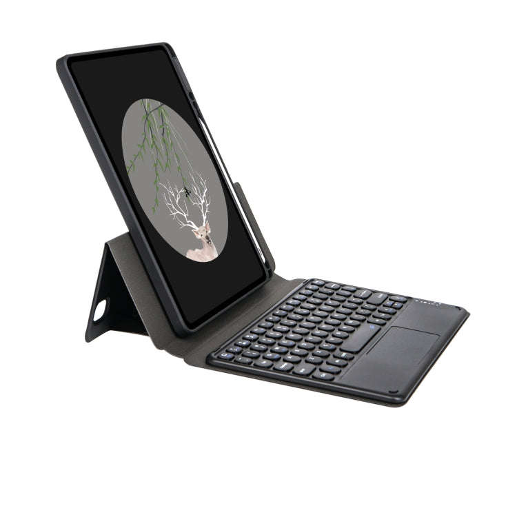 Bluetooth Keyboard Leather Case with Touchpad & Rotatable Bottom Case For iPad 10.2 2021 & 2020 &...
