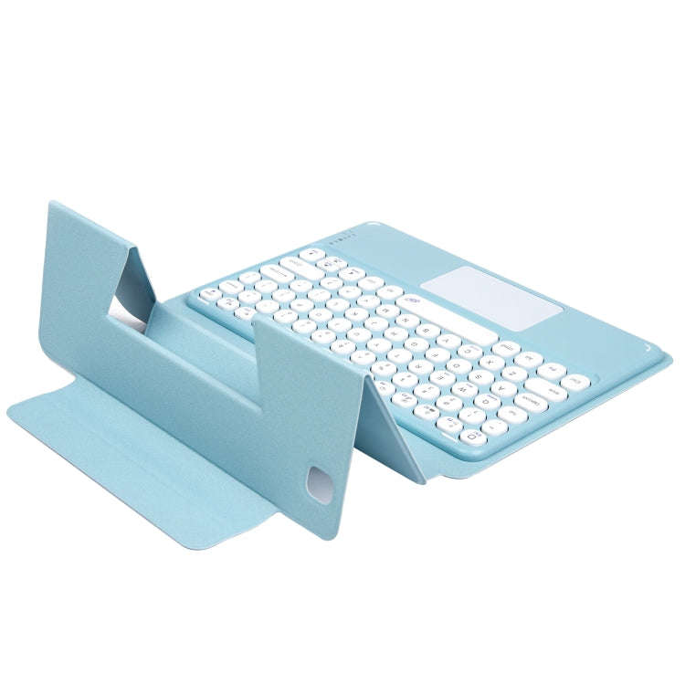 Bluetooth Keyboard Leather Case with Touchpad & Rotatable Bottom Case For iPad 10.2 2021 & 2020 &...