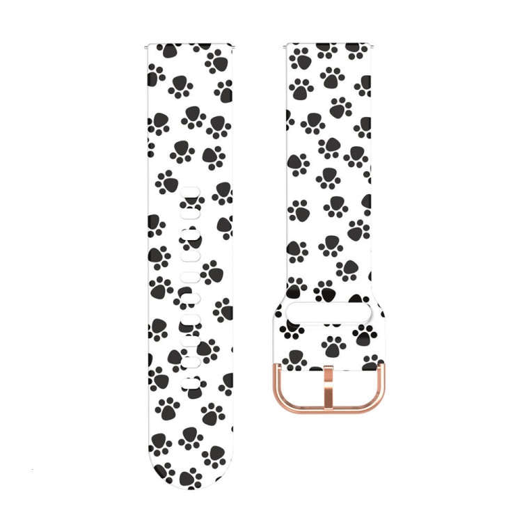 42mm & 46mm Silicone Watch Band(Animal Foot Prints)