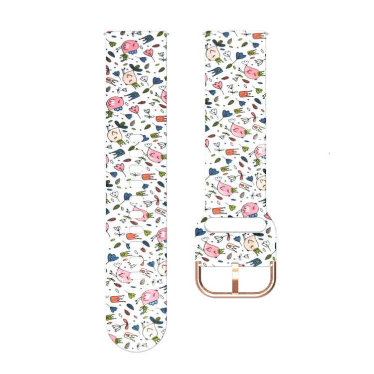 For Galaxy Watch 42mm Silicone Watch Band(Little Bird)
